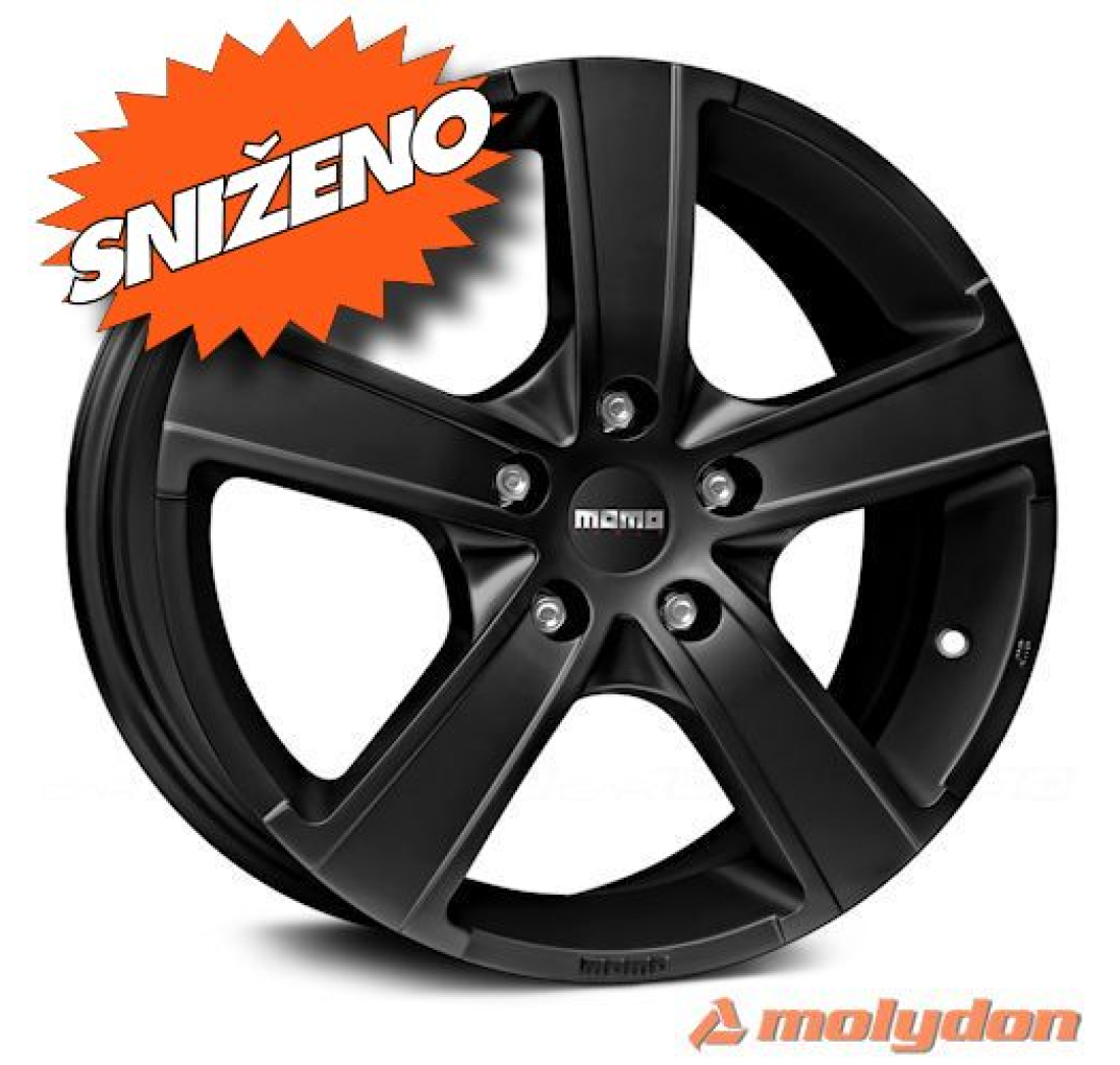 WIN PRO 6.50X15 ET38 5/108 MOMO (72,3) MATT BLACK
